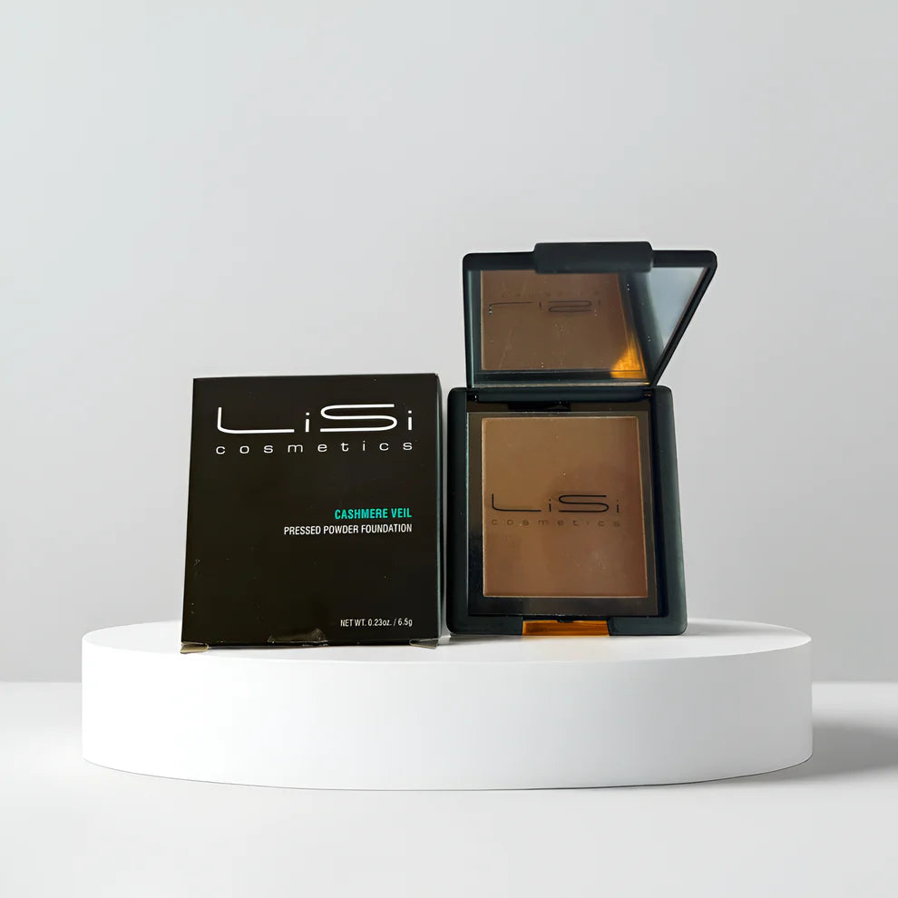 LiSi High-End Pressed Powder Foundation in Cashmere Veil