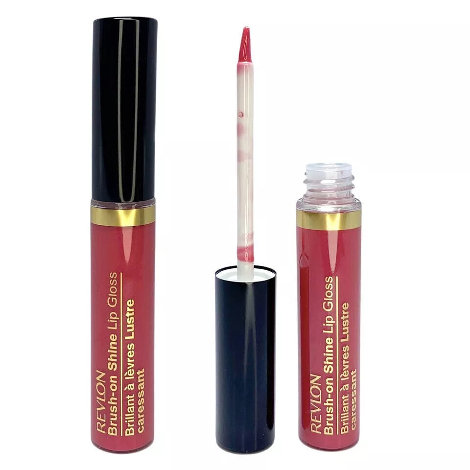 Gloss à lèvres brillant à appliquer au pinceau REVLON