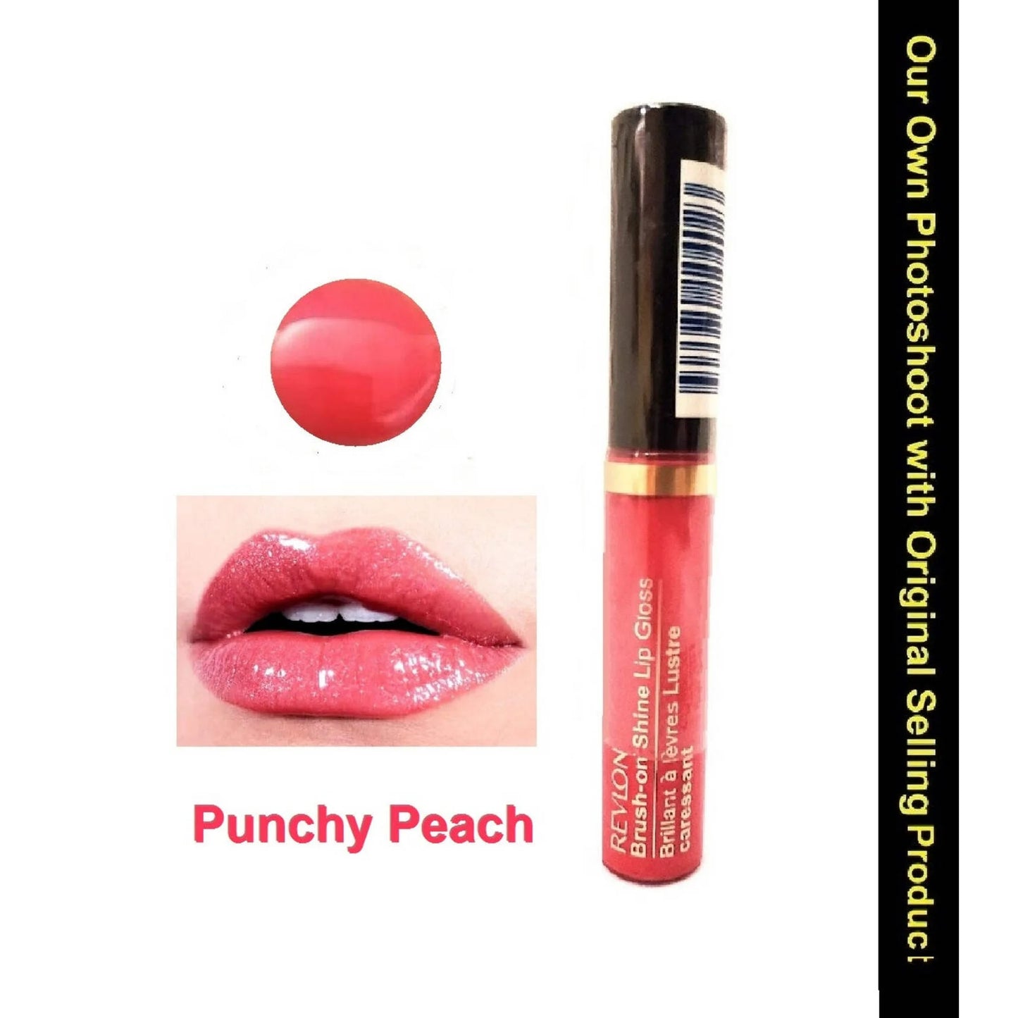 Gloss à lèvres brillant à appliquer au pinceau REVLON