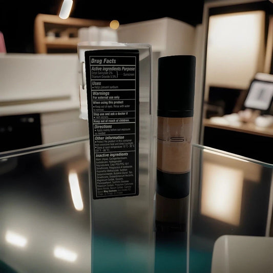 LiSi Cosmetics Makeup SILK VEIL Liquid Foundation with SPF 15